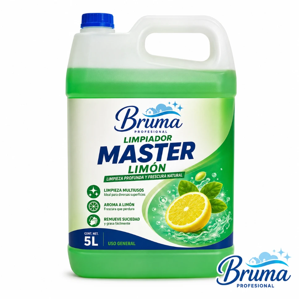 Limpiador NIVA master limon a granel 5L