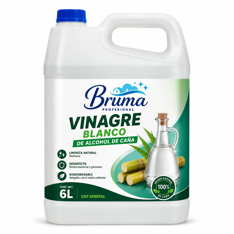 Vinagre blanco de alcohol de caña 6L