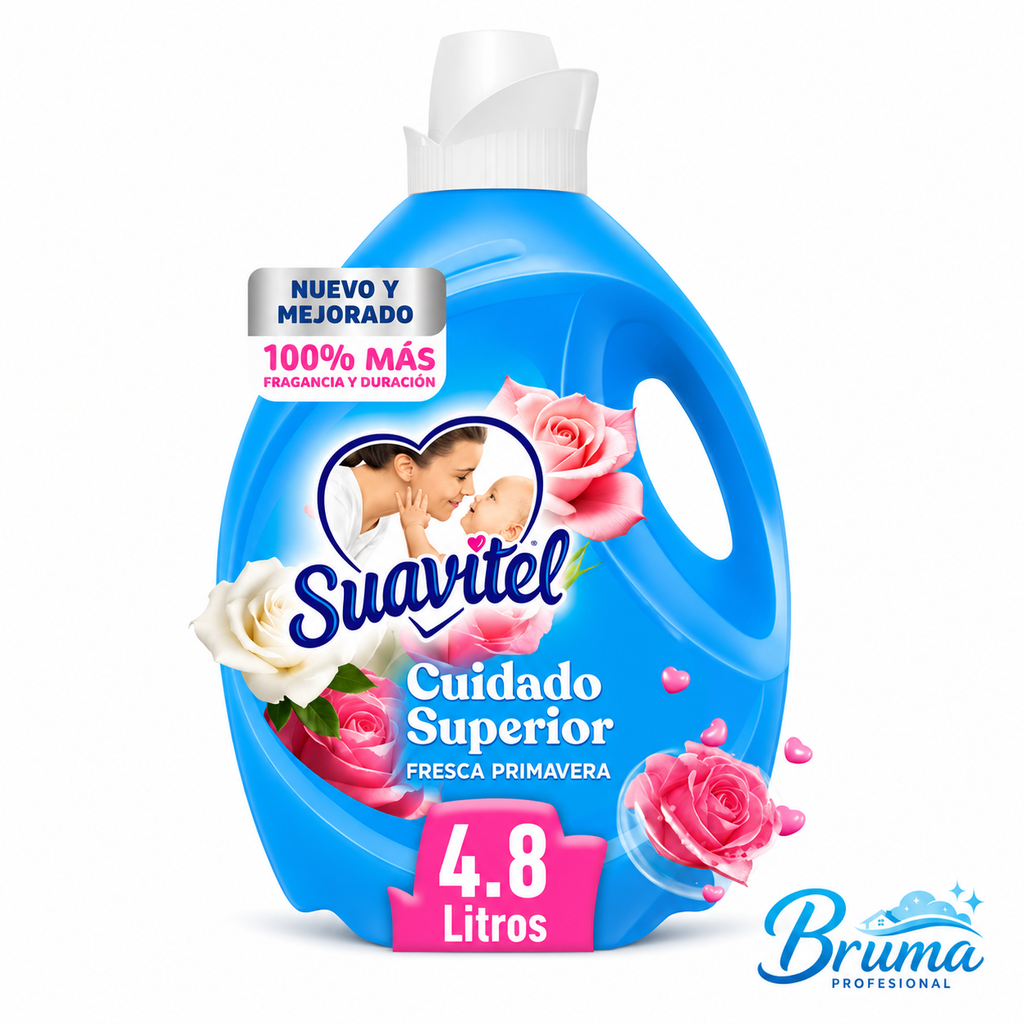 Suavitel Cuidado Superior Fresca Primavera 4.8 L