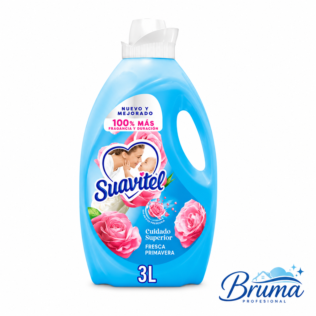 Suavitel Cuidado Superior Fresca Primavera 3 L