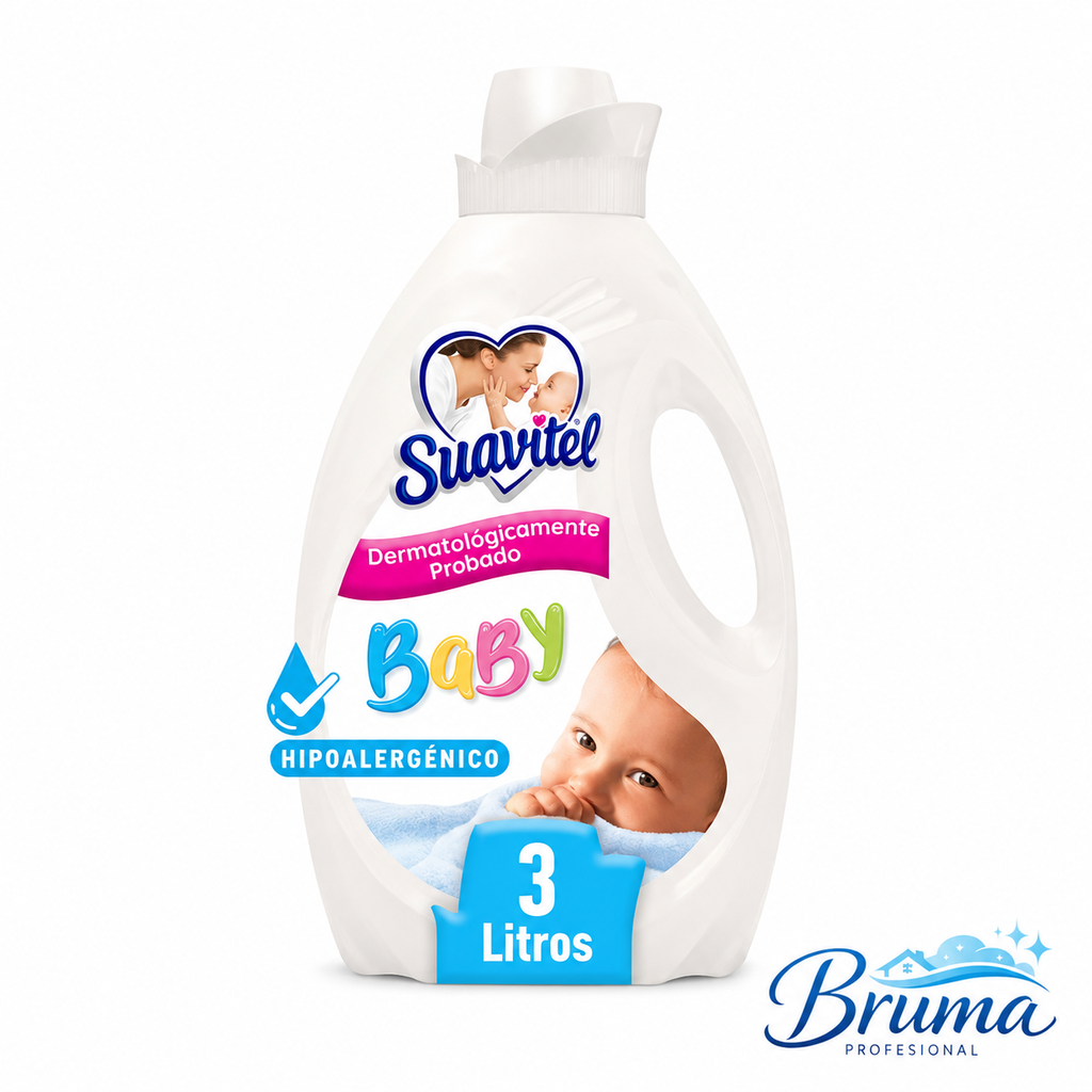 Suavitel Bebé Antibacterial Hipoalergénico 3 L