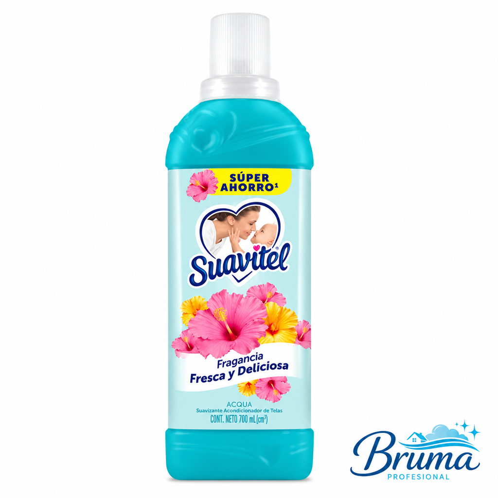 Suavitel Cuidado Diario Acqua Fragancia Fresca, Deliciosa y Duradera 700 ml