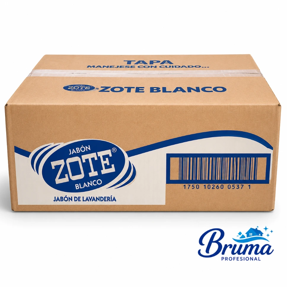 JABON ZOTE caja con 50 pzas de 200 gramos c/pza