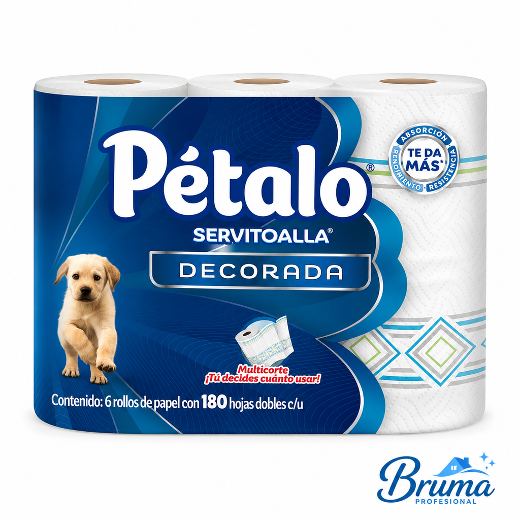 Servitoalla PÉTALO con multicorte