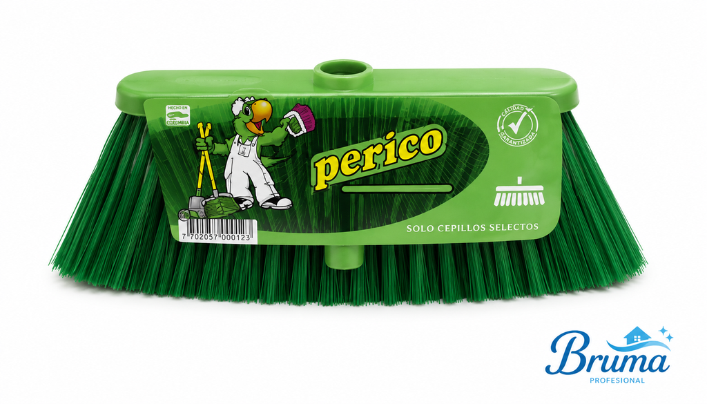 Escoba de plastico tipo cepillo