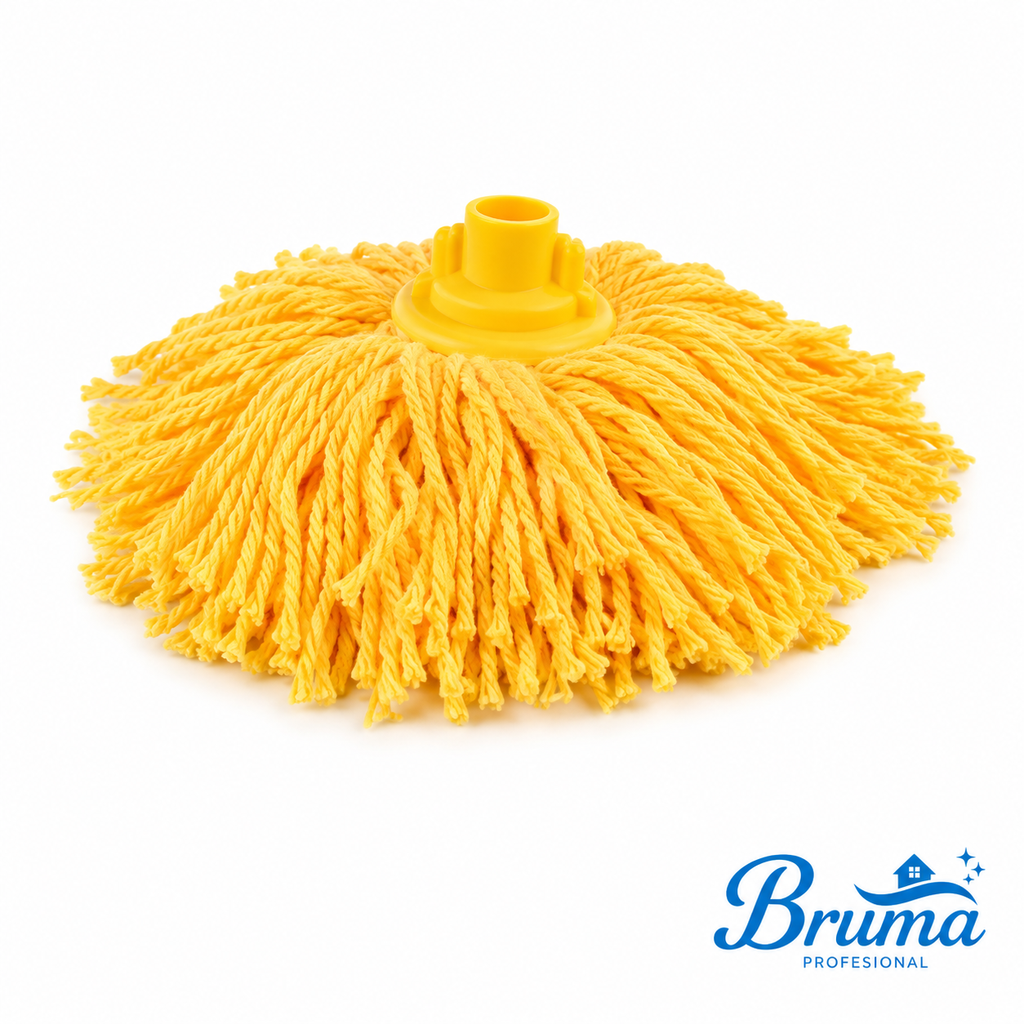 Mechudo de microfibra marca CASTOR amarillo