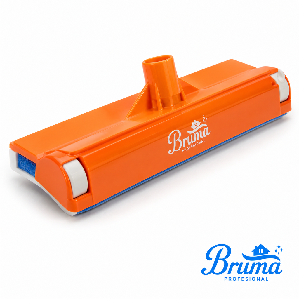 Jalador para vidrios esponja 20 cm ancho y 60 cm alto con baston